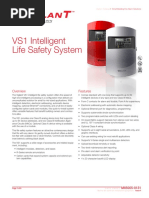 VIGILANT VS1 64 Fire Alarm Control Panel