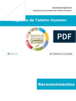 Programa Talento Humano 2018 PDF