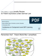 19-11-12 Maurits Dolmans Proportionality in Patent Injunctions