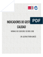 Indicadores de Calidad