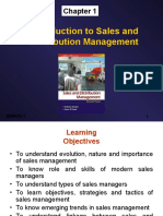 Introduction to Sales and Distribution Management 