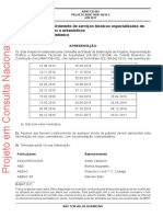 ABNT. Projeto NBR 16636-2_2017. Elaboração e Desenvolvimento de Serviços. Parte 2 - Projeto Arquitetônico