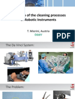 Validation of The Cleaning Processes of Robotic Instruments: T. Miorini, Austria