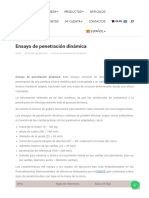 Ensayo de Penetración Dinámica - GeoStru EU