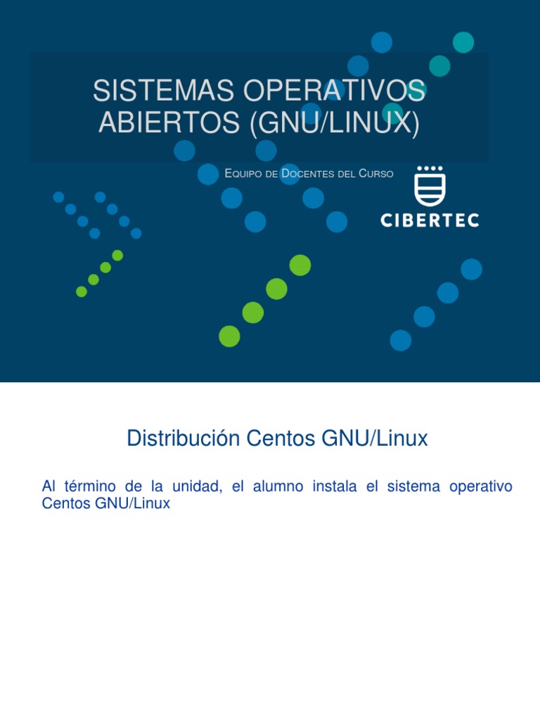 Distribución Centos PDF | PDF | Distribución de Linux | Sistema operativo