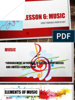 Lesson 6 Music