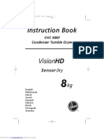 Instruction Book: VHC 680F Condenser Tumble Dryer