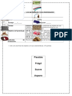 Evaluación Propiedades y Sus Materiales