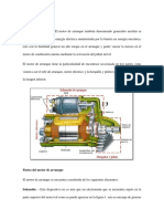 Motor de arranque: partes y funcionamiento