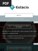 Fisica I Aula7