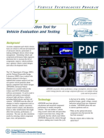 Success Story: ADVISOR Simulation Tool For Vehicle Evaluation and Testing