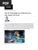 The 10 Vital Skills You Will Need For The Future of Work