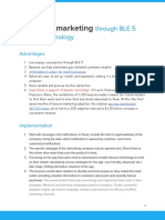 Proximity Marketing Through BLE Beacon Technology