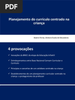 Planejamento Do Currículo Centrado Na Criança