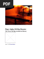 Piper Alpha Oil Rig Disaster