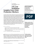 Child Protection Workers