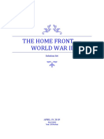 The Home Front Booklet