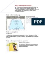Modificaciones de Las Reglas Del Futbol: Regla 1: El Terreno de Juego