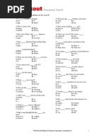 Placement Test A: PHOTOCOPIABLE © Pearson Education Limited 2011