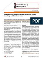 Biomechanics of Posterior Shoulder Instability - Current Knowledge and Literature Review