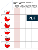 Christel House India - Grade-6 - Fractions Worksheet 1 1. Number Symbols With Circles