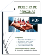 Derecho de Personas Monografia