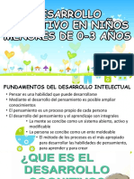 Desarrollo Cognitivo en Niños Menores de 0-3 Años