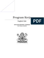 Program Kerja English Club 2019-2020