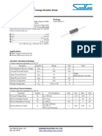 UX-F5B: V 8 KV, I 350 Ma High Frequency and High Voltage Rectifier Diode