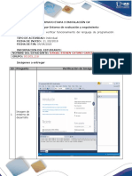 EST - daniEL CATAÑO GARCIA-GRUPO 301303 - 118-Formato Etapa 3 - Taller Instalación Visual Studio