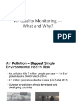 Air Quality Monitoring - What and Why