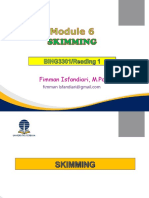 Module 6. Skimming