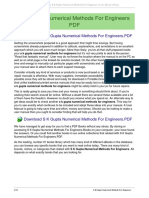 S K Gupta Numerical Methods For Engineers PDF