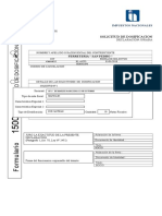 Solicitud de Dosificacion de Facturas