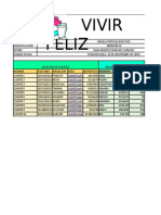 Interfaz de Excel Trabajo