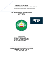 Analisis Kebijakan Formulasi Dan Impleme PDF