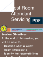 Guest Room Attendants (GRA)
