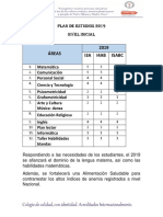 Plan de Estudio 2019