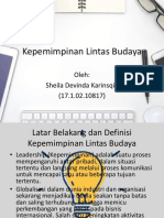 Kepemimpinan Lintas Budaya (MSDMI)