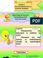 Filipino 4-Aralin 3 - Halaga NG Paggalang Sa Loob NG Tahanan - Day 1 - 2