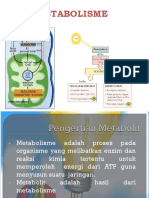 Metabolisme dan Metabolit