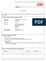 Dupont Verimark Insect Control: Material Safety Data Sheet