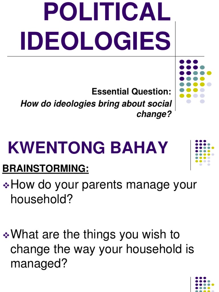 Understanding Political Ideologies | PDF | Liberalism | Conservatism