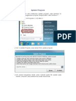 Cara Update Program