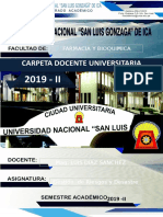 Carpeta Académica Universitaria 2019