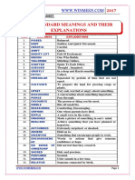 6Th Standard Meanings and Their Explanations