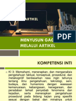 Menyusun Gagasan Melalui Artikel