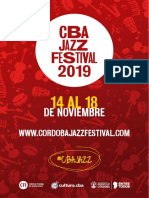 Programacion - Cbajazz 2019