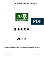 SINUCA 2012