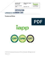 Iapp Candidate Handbook